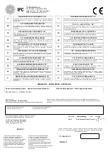 Preview for 103 page of IPC Gansow 1010 E Operator'S Manual