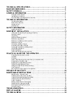 Preview for 3 page of IPC Gansow CT 80 BT 55 Operator'S Manual