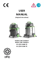 Предварительный просмотр 1 страницы IPC KLEEN 1/20 TC W&D P User Manual