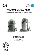 Предварительный просмотр 57 страницы IPC KLEEN 1/20 TC W&D P User Manual