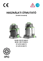 Предварительный просмотр 71 страницы IPC KLEEN 1/20 TC W&D P User Manual