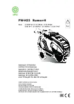 Preview for 1 page of IPC PW-H35 Runner-H Instruction Manual