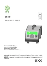 Preview for 2 page of IPC S 5007 M Operator'S Manual