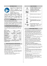 Preview for 4 page of IPC S 5007 M Operator'S Manual