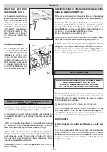 Preview for 46 page of IPC SKID FUEGO LS 2675 E Instruction Manual