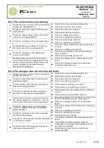 Preview for 204 page of IPCGansow CT 230 BT 105 Technical & Service Manual