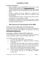 Preview for 7 page of ipDatatel BAT-CDMA-WIFI Installation Manual