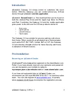 Preview for 3 page of ipDatatel Gateway 3.0 Installation Manual