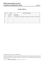 Preview for 2 page of iPECS Communicator for iOS Installation And Operation Manual