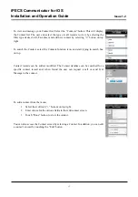 Preview for 17 page of iPECS Communicator for iOS Installation And Operation Manual