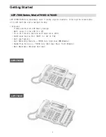 Preview for 18 page of iPECS LDP-7000 Series User Manual