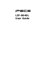 Preview for 422 page of iPECS LIP-7004N User Manual