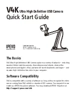 Preview for 1 page of Ipevo V4K Quick Start Manual