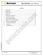 Preview for 3 page of IPEX MULTiCOM-4 User Manual