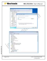 Preview for 17 page of IPEX MULTiCOM-4 User Manual