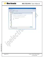 Preview for 18 page of IPEX MULTiCOM-4 User Manual