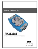 Предварительный просмотр 1 страницы IPEX PH232E-1 Series User Manual