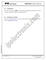 Предварительный просмотр 28 страницы IPEX PH232E-1 Series User Manual