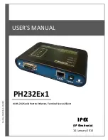 Предварительный просмотр 1 страницы IPEX PH232Ex1 Series User Manual