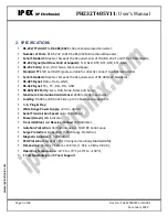 Предварительный просмотр 5 страницы IPEX PH232T485Y11 User Manual