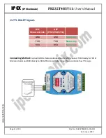 Предварительный просмотр 11 страницы IPEX PH232T485Y11 User Manual