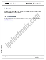 Preview for 24 page of IPEX PH232Ui User Manual