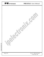 Предварительный просмотр 2 страницы IPEX PH232Ux2 User Manual