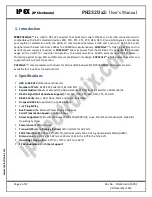 Предварительный просмотр 4 страницы IPEX PH232Ux2 User Manual