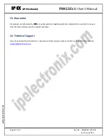 Preview for 21 page of IPEX PH422Ex1 User Manual