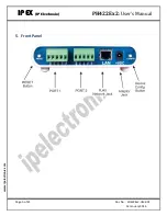 Preview for 5 page of IPEX PH422Ex2 User Manual