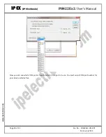 Preview for 20 page of IPEX PH422Ex2 User Manual