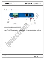 Предварительный просмотр 5 страницы IPEX PH485Ex1 User Manual