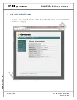 Preview for 15 page of IPEX PH485Ex4 User Manual