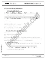 Preview for 27 page of IPEX PH485Ex4 User Manual