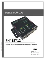 Предварительный просмотр 1 страницы IPEX PH485Y12 User Manual