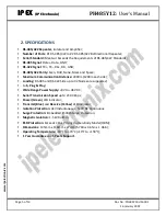 Предварительный просмотр 5 страницы IPEX PH485Y12 User Manual