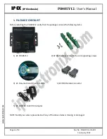 Предварительный просмотр 6 страницы IPEX PH485Y12 User Manual