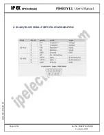 Предварительный просмотр 9 страницы IPEX PH485Y12 User Manual