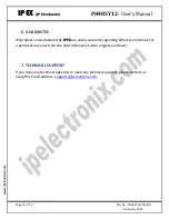 Предварительный просмотр 13 страницы IPEX PH485Y12 User Manual