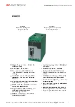 Preview for 1 page of ipf electronic BY98A755 Manual