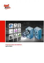 ipf electronic opti-check Technical Documentation Manual preview