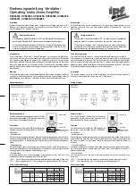 ipf electronic OV580900 Operating Instructions preview