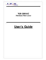 Preview for 1 page of IPG YLR-200-AC User Manual