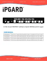 Preview for 1 page of IPGARD SA-DPMST-2D-P User Manual