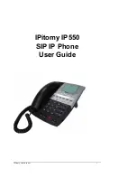 IPitomy IP550 User Manual preview