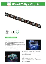 iPixel LED Light S010060CB3SB7 Installation Instructions preview