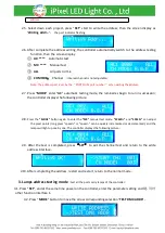 Preview for 13 page of iPixel LED Light T-780K Operation Manual