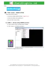 Preview for 16 page of iPixel LED Light T-780K Operation Manual