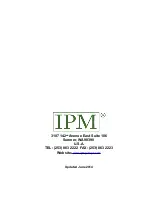 Preview for 24 page of IPM 820307 Operation Manual