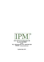 Предварительный просмотр 22 страницы IPM 830802 Operation Manual